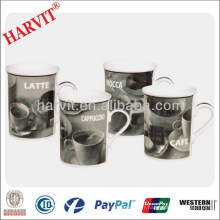 Latte Mocca Cappuccino Espresso Cafe Coffee Ceramics Mug Cup Chine Fabricant